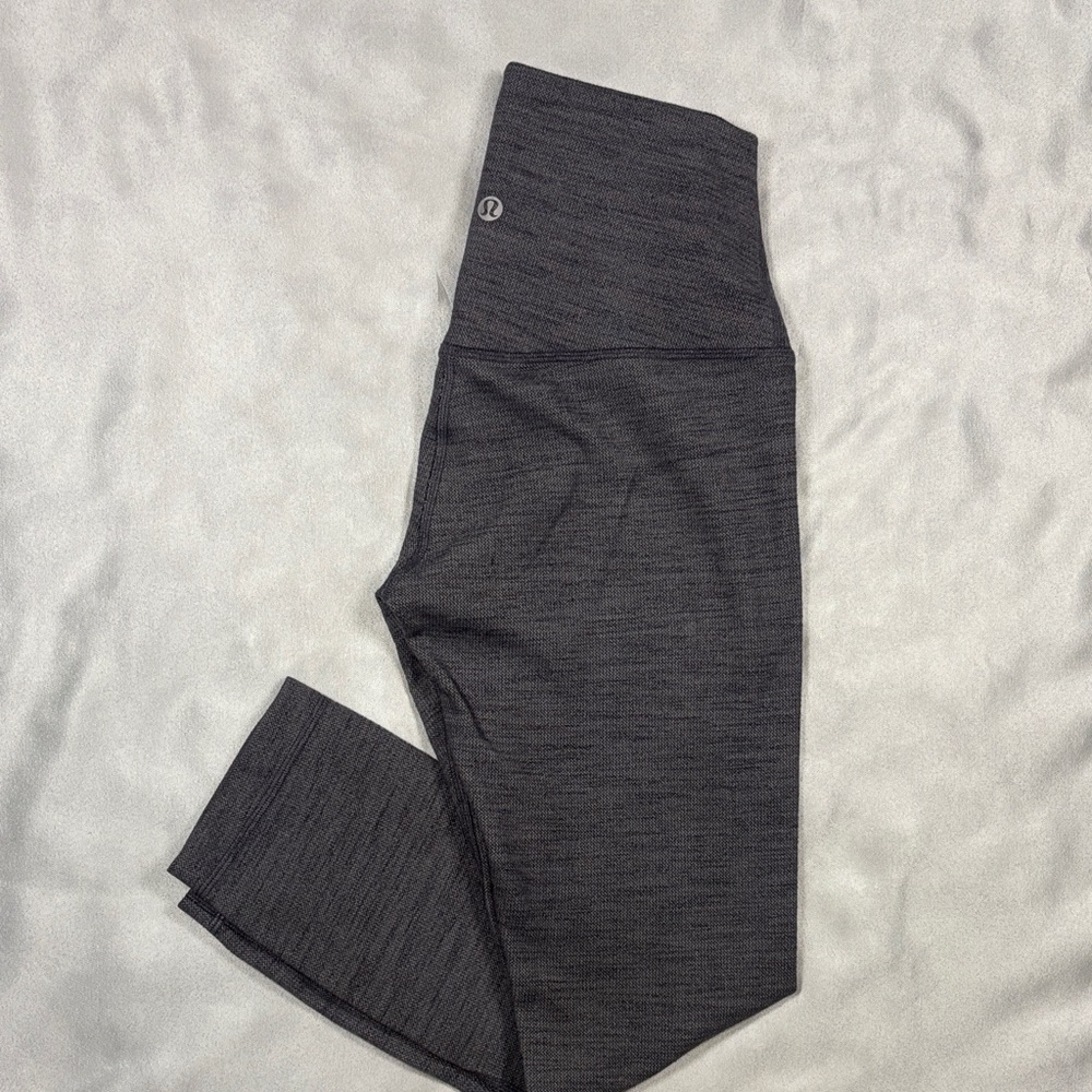Lululemon Gray Leggings Size 4 - 21” length
